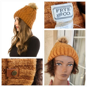Frye | Accessories | Frye Poly Felt Fedora Hattan Pleather  display picture 2